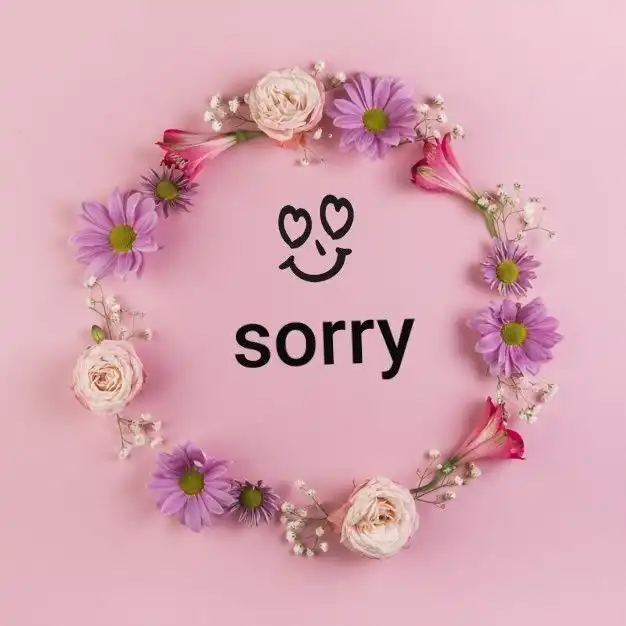 sorry image